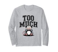 Mascotte Humoristique « Too Much Opossum » Manche Longue