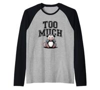 Mascotte Humoristique « Too Much Opossum » Manche Raglan