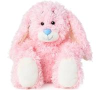 Mascotte lapin à queue de coton nez bleu ami