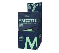 Mascotte® Lot de 150 filtres coniques Active Slim - 25 x 6 cartons - Filtre à charbon actif de 6 mm - En céramique - Pour encore plus de confort de rotation