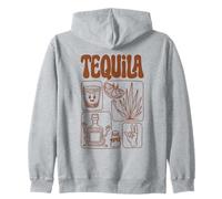 Mascotte rétro Tequila Shot Mignon Citron Vert Sel années 70 Groovy Sweat à Capuche