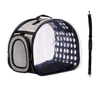 MASCOW Transportin Transparent Gris Grande