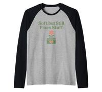 Masculinité Douce Homme Gentil Mindful Empathie Douceur Force Manche Raglan
