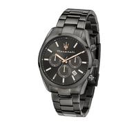 Maserati Attrazione Montre Homme Multifonction Quartz Bracelet Acier Gris