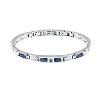 Maserati Bracelet Ceramic JM224ATZ39 Céramique Acier inoxydable Argenté 18,5 cm Homme