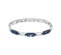 Maserati Bracelet Homme Acier, Bleu IP, Collection Iconic - JM523AVD31
