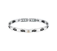 Maserati Bracelet Homme en Acier, Céramique, Collection CERAMIC, Noir - JM424ATZ49