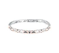 Maserati Bracelet homme en acier, collection ICONIC, tridente, idées cadeaux petit ami, ami, papa, Taglia Unica, Acier inoxydable, Pas de gemme