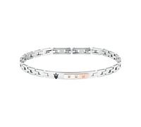 Maserati Bracelet Homme en Acier, Diamants Naturels, Collection DIAMONDS, Idée Cadeau - JM125ATY23