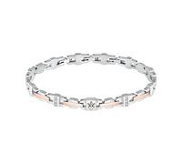 Maserati Bracelet Homme en Acier, PVD Or Rose, Cristaux, Collection Iconic - JM423AVD18