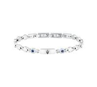 Maserati Bracelet homme en acier, saphirs bleus, collection SAPPHIRE, cadeau homme - JM335AXO12