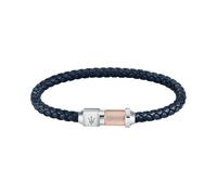 Maserati Bracelet Jewels pour homme en acier, cuir recyclé,ip or rose - JM223AVE16