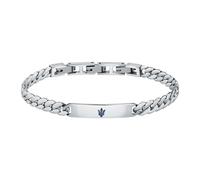 Maserati Jewels Bracelet Homme, en Acier, IP bleu - JM222AVD05