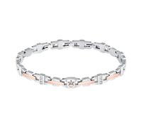 Bracelet en acier et cristal