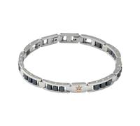 Maserati Bracelet JM225ATZ58 - Acier inoxydable et céramique - Homme, argenté