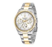 Maserati Montre R8853100021 Analogique Acier inoxydable Cadran blanc
