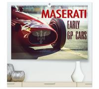Maserati - Early GP Cars (High Quality Premium Wall Calendar 2026 DIN A2 landscape),CALVENDO 12 Month Wall Calendar: The early GP race cars of Maserati