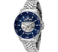 Maserati, Femme, Accessoires, Bleu, Taille: ONE Size Sfida Automatic Skeleton Watch