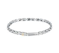 Bracelet en acier et cristal