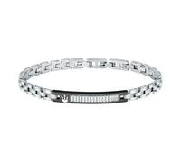 Maserati Jm423aty 21.5 Cm Bracelet Argenté Homme
