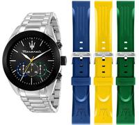 Maserati Men's Traguardo Analogue Quartz Watches Multiple Taille unique Male