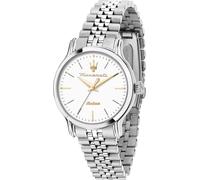 MASERATI Montre à quartz QUARZUHR Verre minéral argenté
