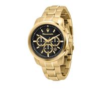 Maserati Montre Successo R8873621013 Homme 44 mm Quartz Analogique Doré