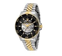 Montre pour homme - MASERATI - SFIDA 44MM AUTO - Etanche 10 Atm - Mouvement automatique - Bracelet en acier