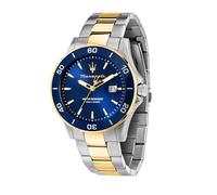 Maserati Montre Homme, Temps et Date, Analogique, Bracelet Acier, Collection Compétition - R8873600010