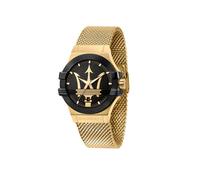 Maserati Montre Homme Potenza R8853108006 – Quartz 42 mm 10 ATM Acier PVD Or Jaune