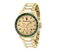 Montre Homme Maserati Sfida En Métal Jaune Doré