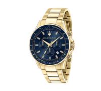 Maserati Montre Sfida R8873640008 Acier inoxydable Quartz 10 ATM Bleu