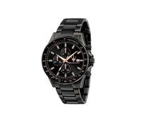 Maserati Montre Homme SFIDA en métal noir