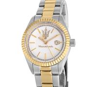 Maserati Montre Competizione - Quartz - Analogique - 10 ATM - Acier bicolore