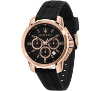 Montre Homme Maserati En Acier Noir Noir