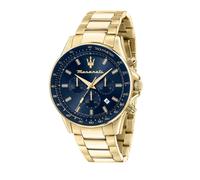 Maserati Montre Sfida R8873640008 Acier inoxydable Quartz 10 ATM Bleu