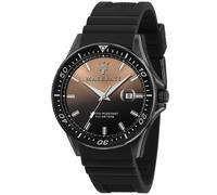 Maserati Sfida Dark Edition R8853154003 - Homme - 44 mm - Analogique - Quartz - Verre minéral