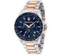 Maserati Montre Sfida R8873640022 Homme Chronographe Quartz 44 mm Argent