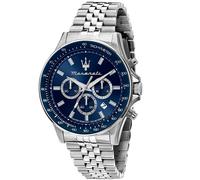 Maserati SFIDA R8873640025 - Homme - 44 mm - Analogique - Quartz - Verre recouvert de saphir