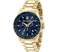 Maserati Montre Sfida R8873640008 Acier inoxydable Quartz 10 ATM Bleu