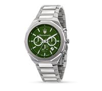 Maserati Style - Montre Homme Acier Verte Avec Chronographe (R8873642011)