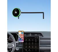 MaserWeller Qi2.2 Max 25W Chargeur de voiture sans fil rapide support de téléphone pour GMC Terrain 2025-2026 écran 15 pouces, support de téléphone magnétique compatible avec MagSafe