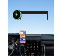 MaserWeller Qi2.2 Max 25W Chargeur de voiture sans fil rapide support de téléphone pour GMC Yukon/Yukon XL 2025-2026 écran 16,8 pouces, support de téléphone magnétique compatible avec MagSafe