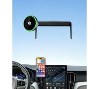 MaserWeller Qi2.2 Max 25W Chargeur de voiture sans fil rapide support de téléphone pour Volvo XC60/XC90 2025-2026 écran 11,2 pouces, support de téléphone magnétique compatible avec MagSafe