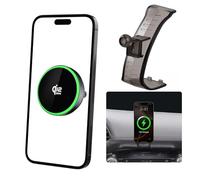 MaserWeller Qi2.2 Support de téléphone pour chargeur de voiture sans fil rapide 25 W pour Mazda 3 2019-2026, rotation à 360 °, support de téléphone compatible avec MagSafe, le support de téléphone