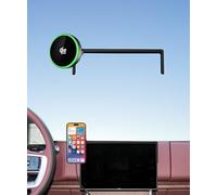 MaserWeller Qi2.2 Support de téléphone pour chargeur de voiture sans fil rapide de 25 W maximum pour Land Rover Range Rover / Range Rover Sport 2023-2026 écran 13,1" - Support de téléphone magnétique