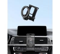 MaserWeller Support de téléphone de Voiture pour BMW Série 2 2014-2021/BMW Série 3 2012-2018/BMW Série 4 2014-2020, Rotation à 360°, Compatible avec MagSafe
