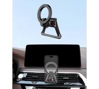 MaserWeller Support de téléphone de Voiture pour BMW Série 5 2017-2023 - Rotation à 360° - Compatible avec MagSafe - Le Support de téléphone Portable n'affecte Pas la Grille d'aération