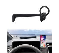 MaserWeller Support de téléphone de voiture pour Mercedes Benz EQE 2023-2025, accessoires de 31,3 cm, clip fixe, support de téléphone compatible avec MagSafe, support de téléphone portable
