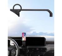 MaserWeller Support de téléphone de voiture pour Toyota Land Cruiser LC250 2024 2025, accessoires pour écran de 12,3", rotation à 360°, support de téléphone compatible avec MagSafe, support de